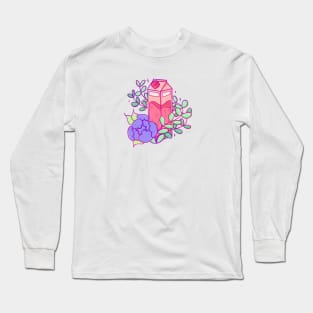 Peachy Milk Carton Long Sleeve T-Shirt